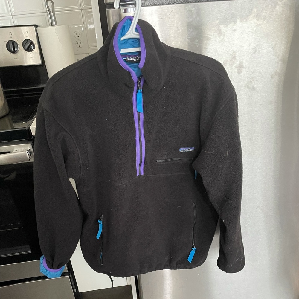 Patagonia Retro Medium Men’s Half 1/2 Zip black
